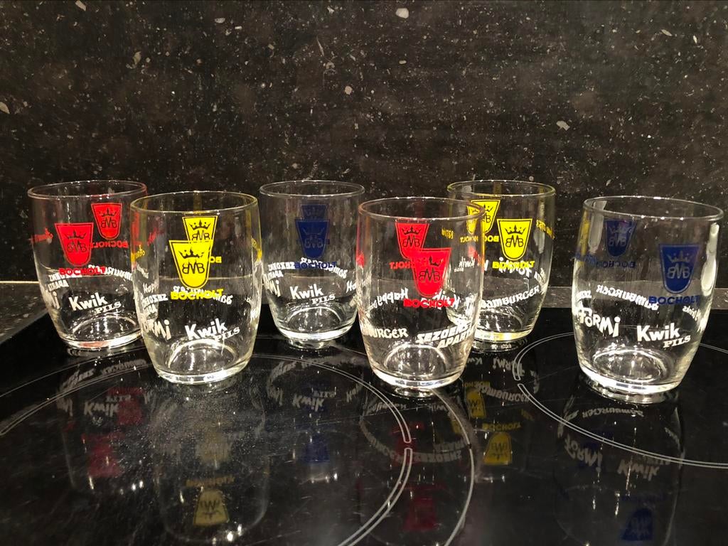 BMB brouwerij Martens Bocholt 6 glazen + 2 gratis, Enlèvement ou Envoi, Utilisé, Verre ou Verres, Autres marques