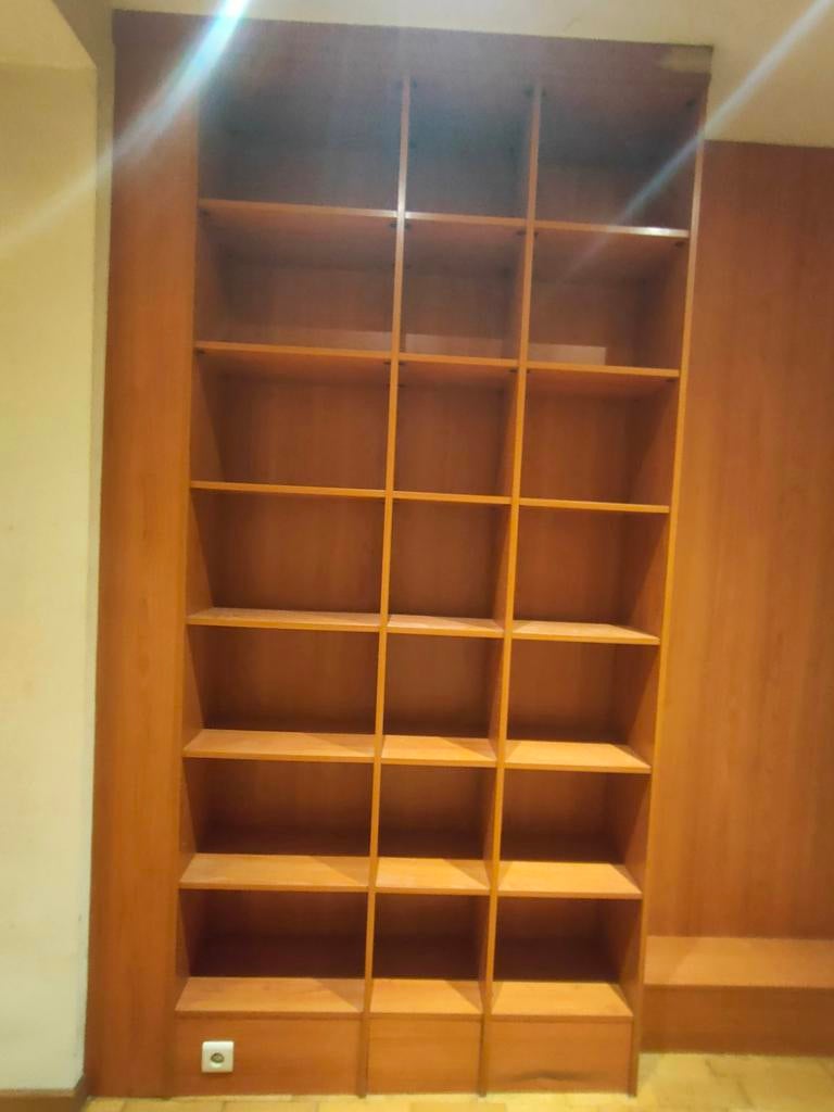 Bibliothèque sur mesure / Bookcase, Maison & Meubles, Armoires | Bibliothèques, Comme neuf, 100 à 150 cm, 200 cm ou plus, 25 à 50 cm