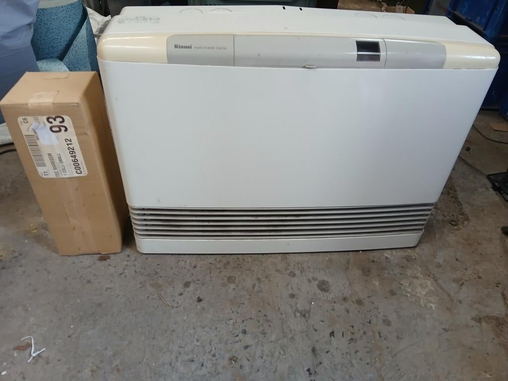 Gaswandkachel Rinnai, Enlèvement, Utilisé