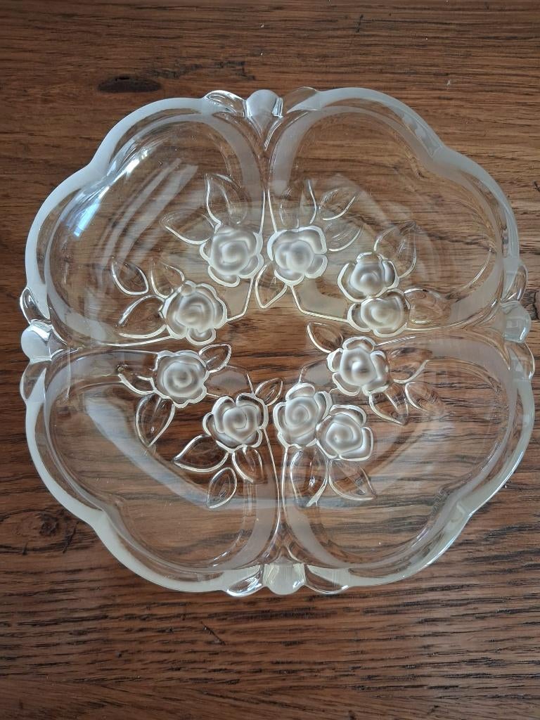 Serveerschaaltje Walther glas, Ophalen, Overige stijlen, Glas, Schaal of Schalen