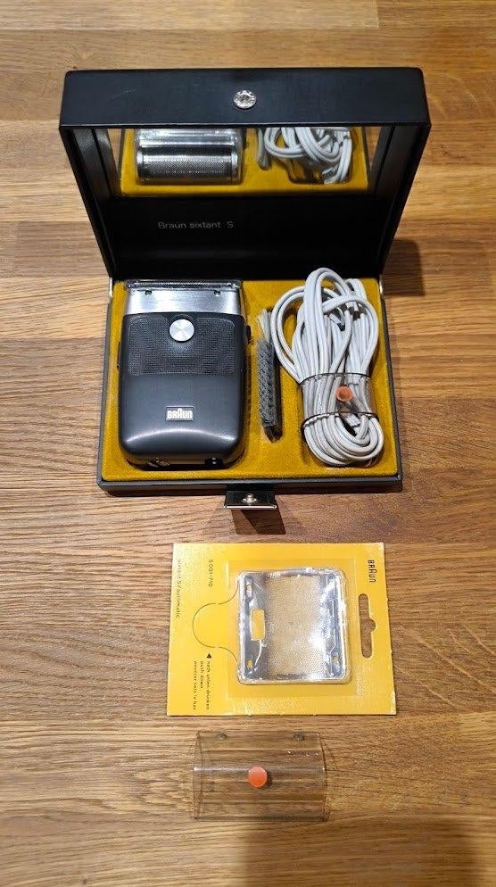 Braun sixtant 6006 S vintage scheerapparaat, Ophalen of Verzenden