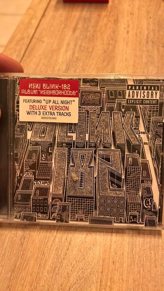 Blink 182, Cd's en Dvd's, Ophalen, Zo goed als nieuw