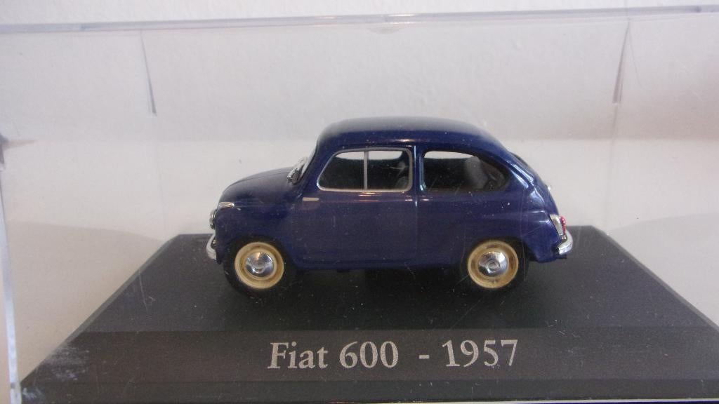 FIAT 600 1957 .1/43 IXO NEUVE EN VITRINE RBA, Enlèvement ou Envoi, Neuf, Voiture, Autres marques