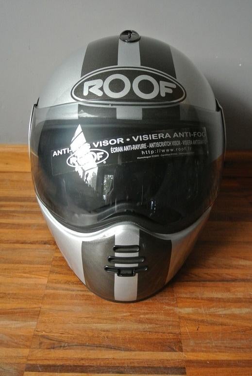 ROOF fiberglass integraal motorhelm, toonzaalmodel, Motoren, Kleding | Motorhelmen, Dames, Heren, Integraalhelm, S, Overige merken
