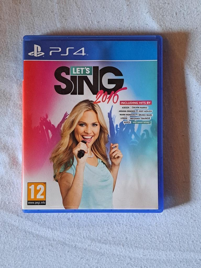 Let's sing 2016 playstation 4, Games en Spelcomputers, Ophalen of Verzenden