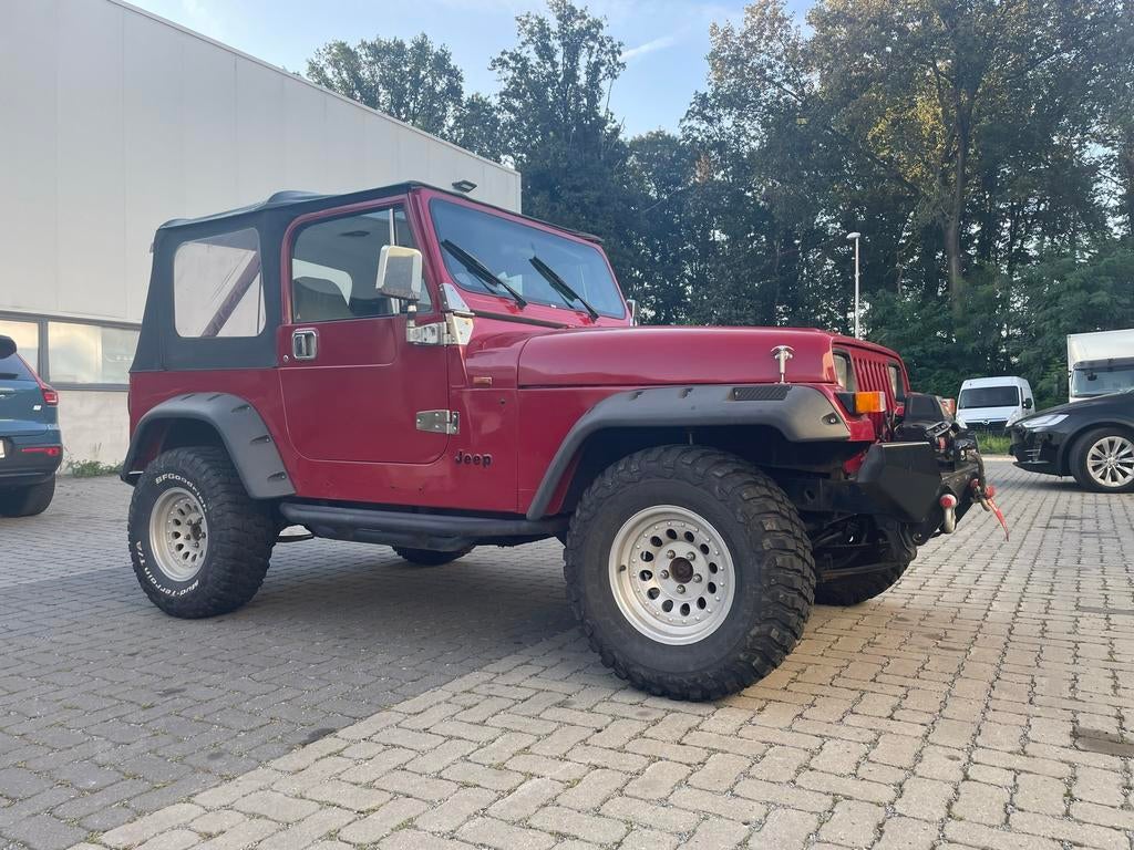 Jeep wrangler oldtimer, Auto's, 2500 cc, Stof, 4 cilinders, Bedrijf