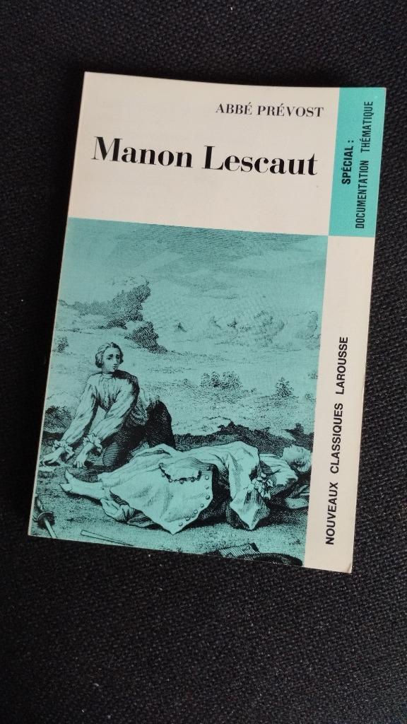 Abbé Prévost MANON LESCAUT Nouveaux Classiques Larousse, Envoi, Utilisé