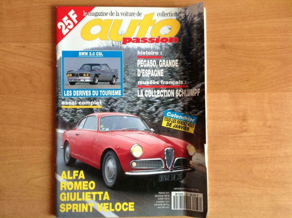 Magazines voitures anciennes, Ophalen of Verzenden, Gelezen, Overige merken