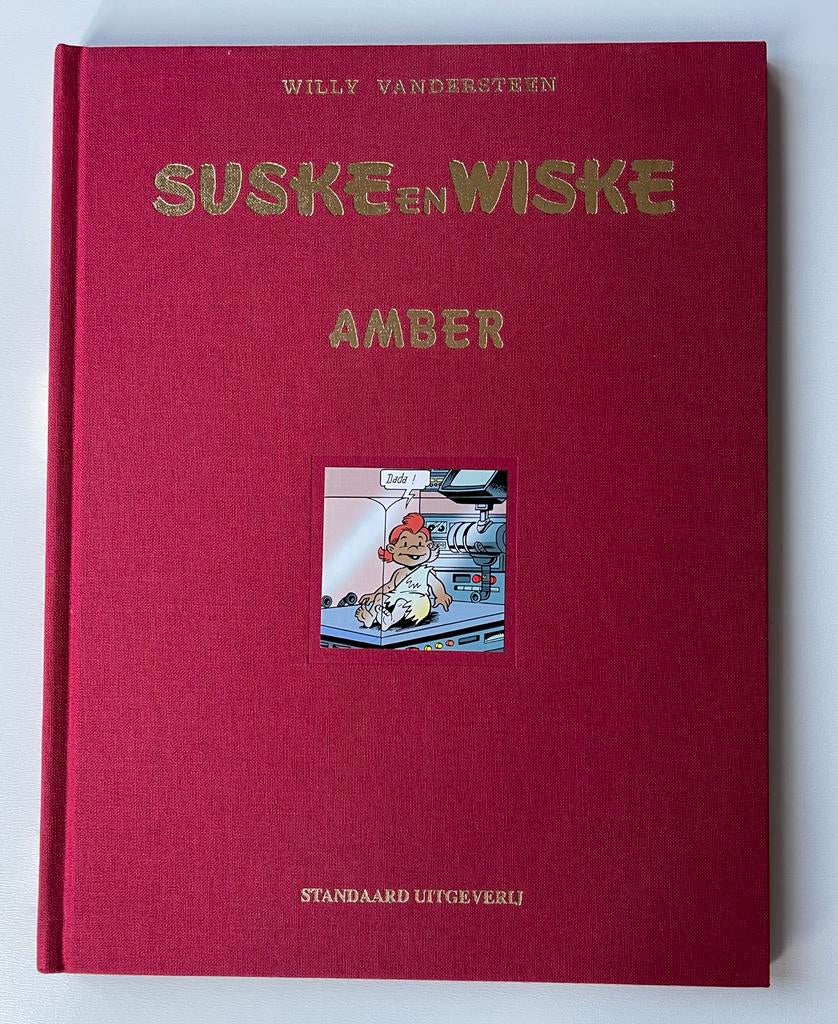Suske en Wiske luxe amber gesigneerd nieuw, Enlèvement ou Envoi, Neuf