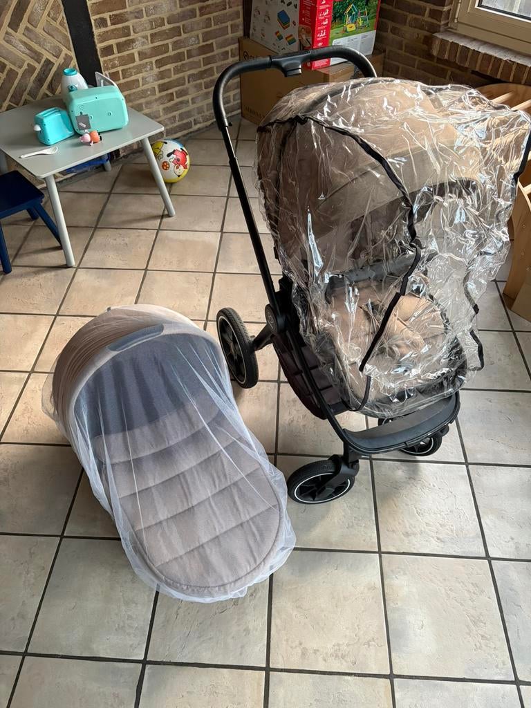 Buggy met reiswieg, maxi cosi en autostoel, Autres marques, Avec nacelle, Enlèvement, Utilisé