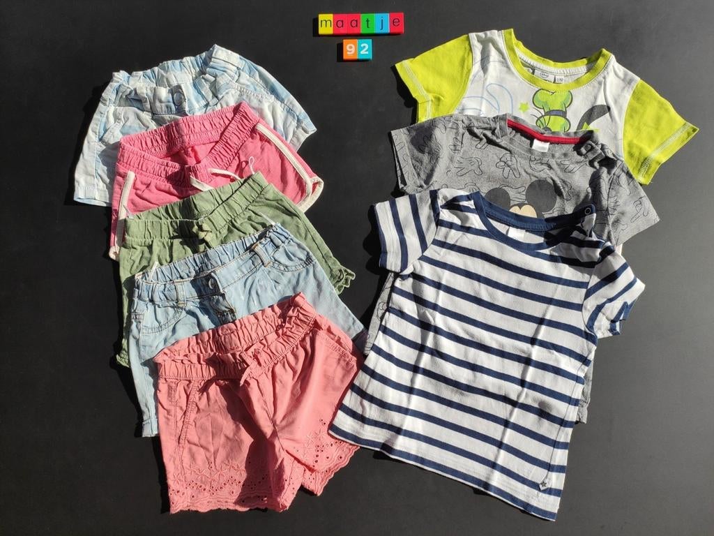 Pakket meisjeskleding lente/zomer maatje 92, Kinderen en Baby's, Ophalen of Verzenden, Gebruikt, Meisje