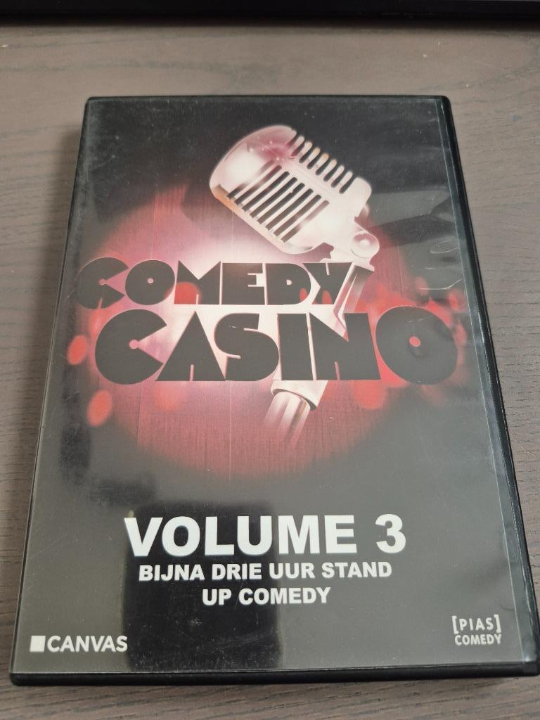 Dvd Comedy Casino volume 3, Cd's en Dvd's, Vanaf 12 jaar, Ophalen of Verzenden, Zo goed als nieuw, Stand-up of Theatershow