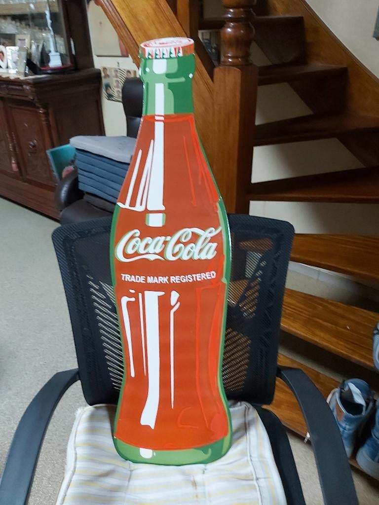 coca-cola reclamebord, Ophalen of Verzenden, Nieuw, Reclamebord