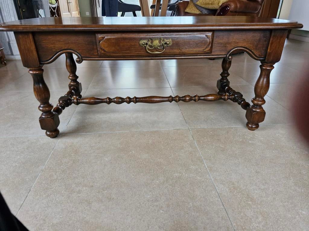 Table basse 100 % chêne massif, Enlèvement ou Envoi