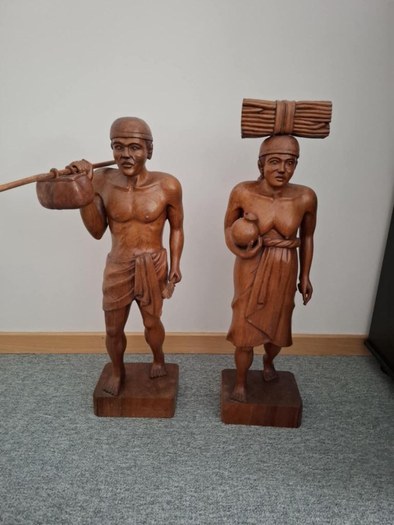 Beeldhouwwerk uit Madagascar, Antiek en Kunst, Kunst | Beelden en Houtsnijwerken, Ophalen