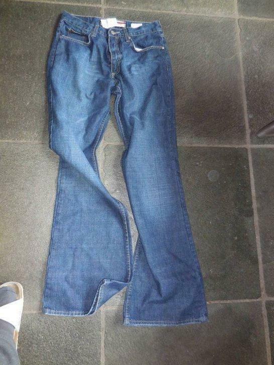 [1547] pantalon Lee Cooper, Enlèvement ou Envoi, Porté, Bleu, Trois-quarts