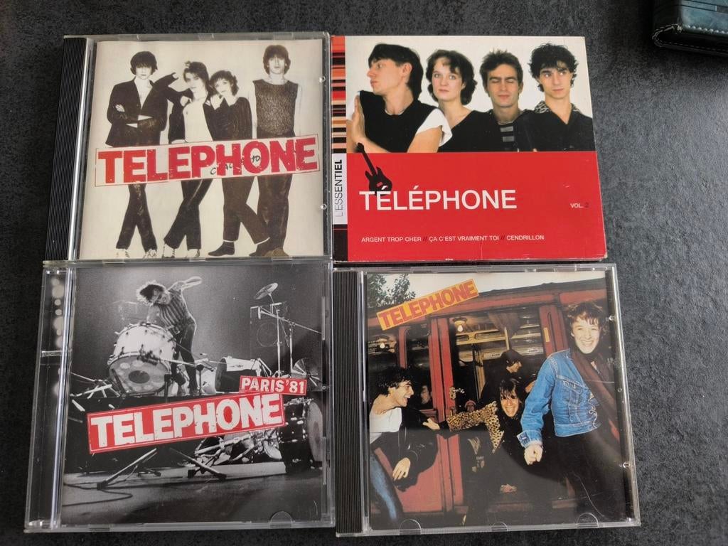 CD De Téléphone, Jean Louis Aubert, Louis Bertignac, Enlèvement ou Envoi, Utilisé
