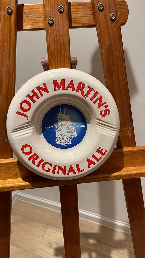 John Martins asbak., Ophalen of Verzenden, Zo goed als nieuw, Overige typen