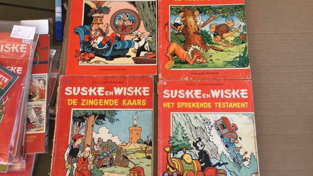 Suske en Wiske strips (b), Boeken, Stripverhalen, Meerdere stripboeken, Ophalen of Verzenden, Gelezen