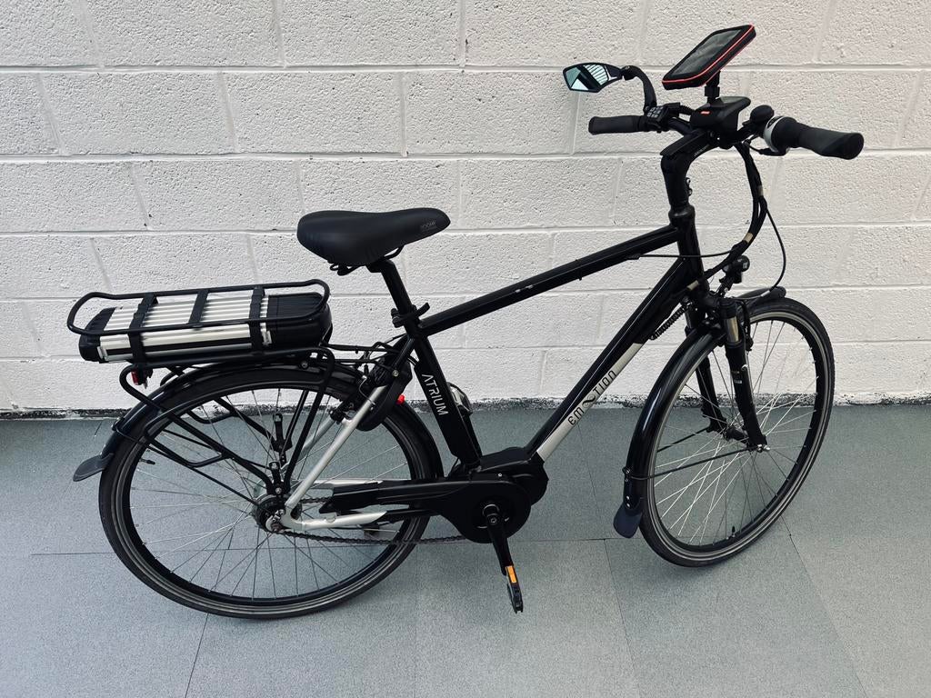 Vélo électrique atruim Emotion 912 km 50km vitesse, Vélos & Vélomoteurs, Autres marques, 50 km par batterie ou plus, Comme neuf