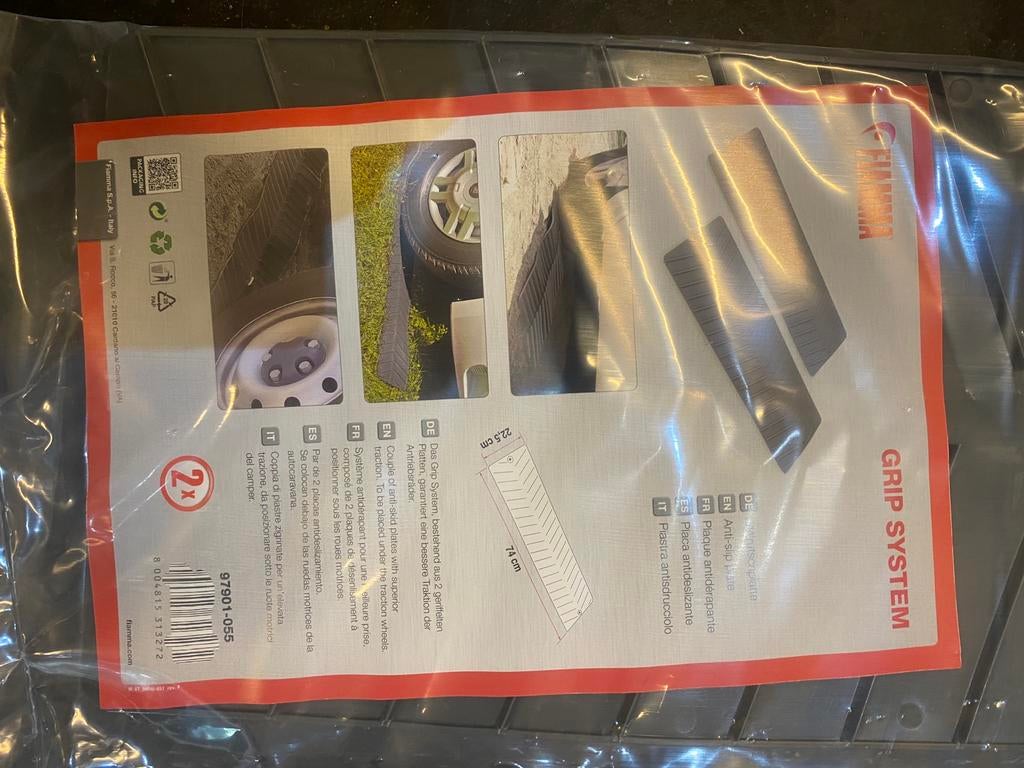 FIAMMA ANTI DOOR SLIPPLATEN, Caravans en Kamperen, Mobilhome-accessoires, Ophalen, Nieuw