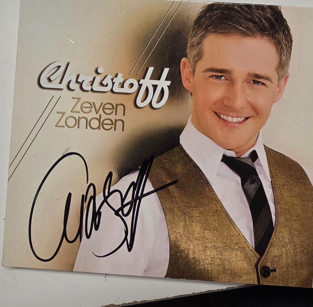 Christoff  zeven zonden cd gesigneerd, Enlèvement ou Envoi