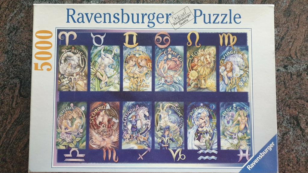 Puzzel 5000 stukjes, 100% compleet., Hobby en Vrije tijd, Ophalen of Verzenden