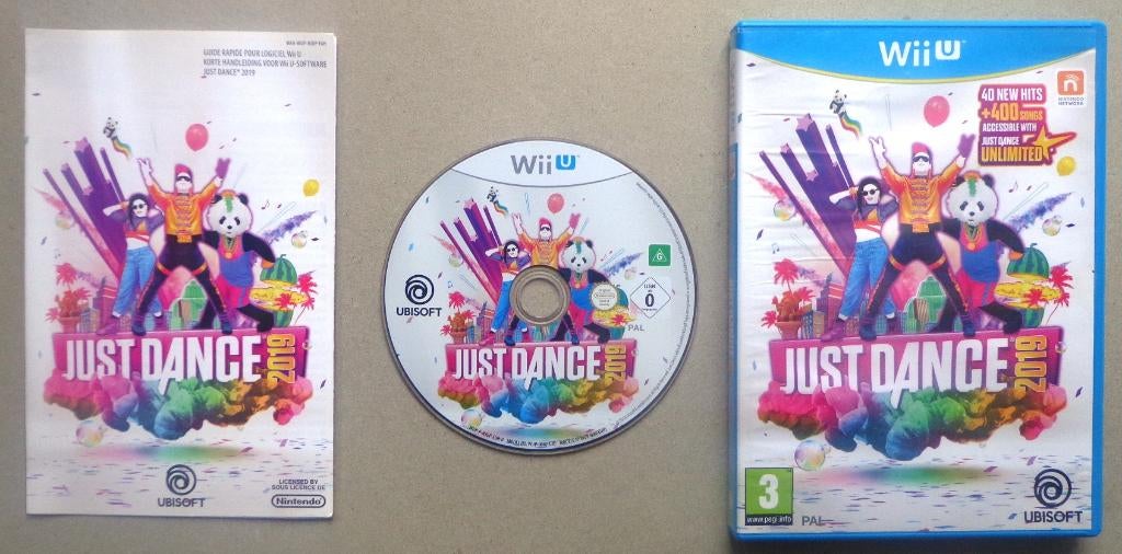 Just Dance 2019 voor de Nintendo Wii-U, Games en Spelcomputers, Ophalen of Verzenden, Zo goed als nieuw
