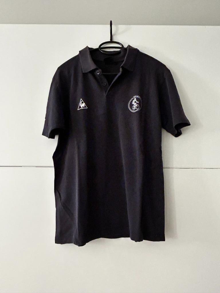 Le Coq Sportif blauwe polo Tom Boonen, Enlèvement ou Envoi, Le Coq Sportif, Comme neuf, Bleu