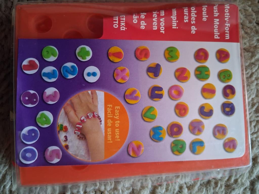 Moduleervorm letters Fimo nieuw, Hobby en Vrije tijd, Knutselen, Ophalen of Verzenden