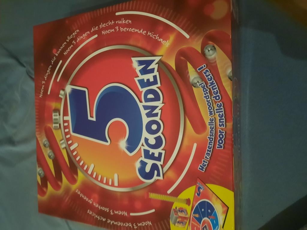 5 seconden, Hobby en Vrije tijd, Ophalen of Verzenden, Zo goed als nieuw