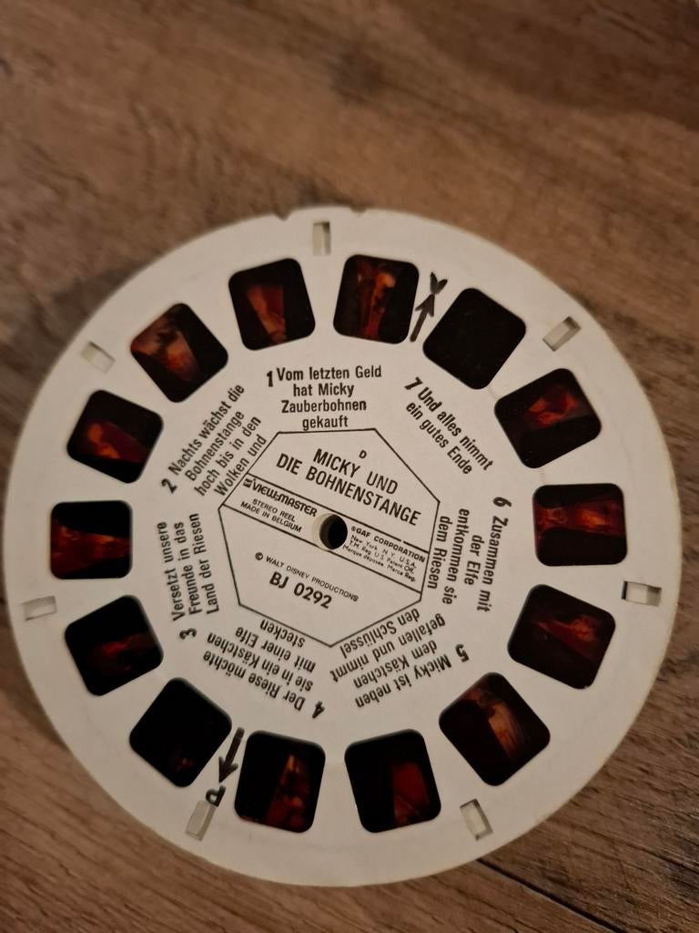 Viewmaster : Mickey en de bonenstaak, Verzenden