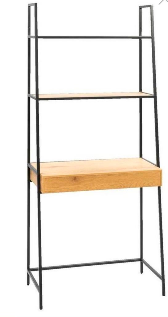 Thuiswerk bureau met opbergruimte en rek, compact, Huis en Inrichting, Bureaus, Ophalen of Verzenden