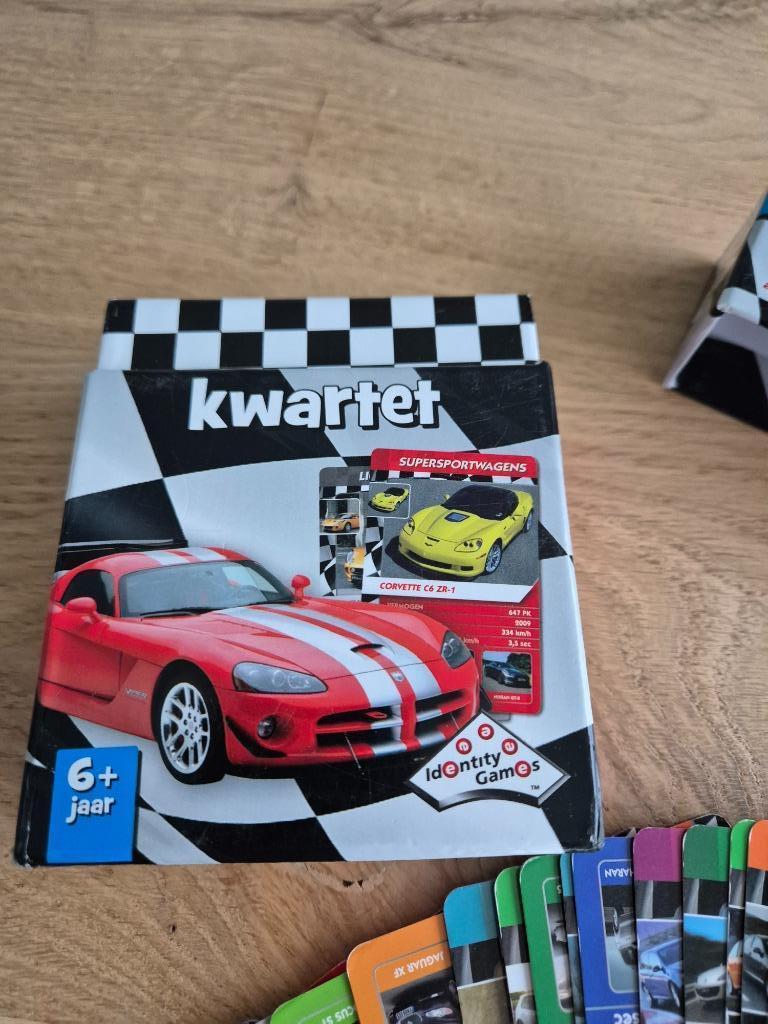 Auto Weetjes Kwartet, Enlèvement, Comme neuf, Jeu(x) des sept familles