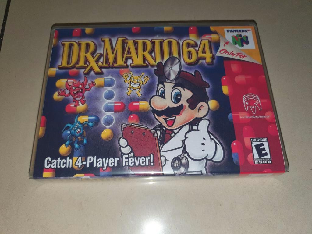 Dr. Mario 64 N64 Game Case, Games en Spelcomputers, Verzenden, Zo goed als nieuw