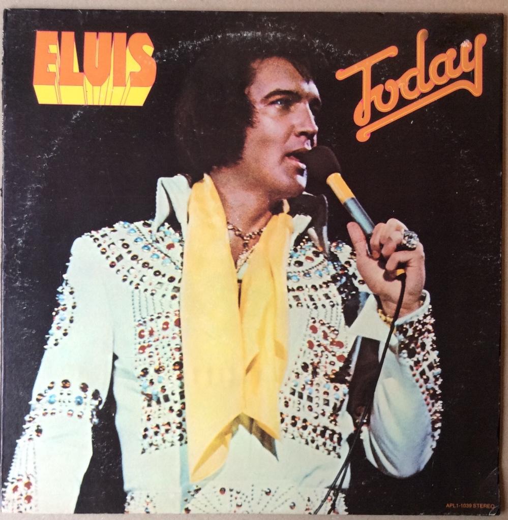 Elvis Presley Vinyl " Elvis Today" U.S.A. 1975, Verzenden, Zo goed als nieuw, 12 inch