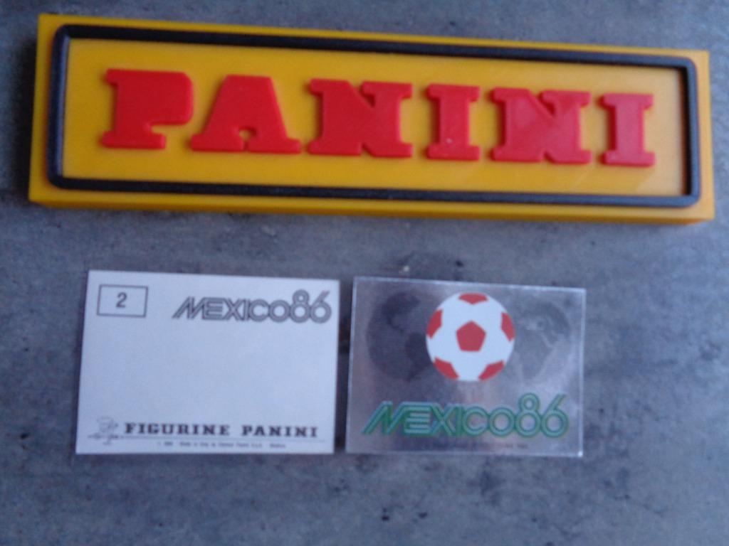 PANINI AUTOCOLLANT DE FOOTBALL COUPE DU MONDE 86 MEXIQUE Cou, Enlèvement ou Envoi, Autocollant