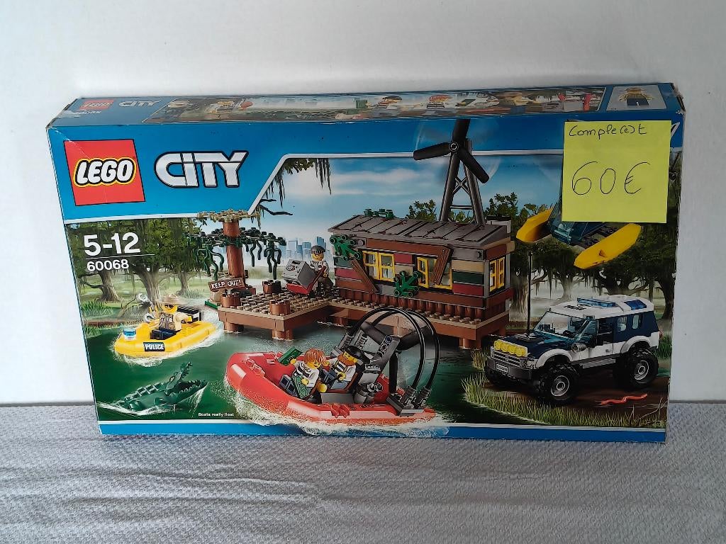 Lego City 60068 Mijn schuilplaats voor bandieten, Ophalen of Verzenden, Gebruikt, Lego