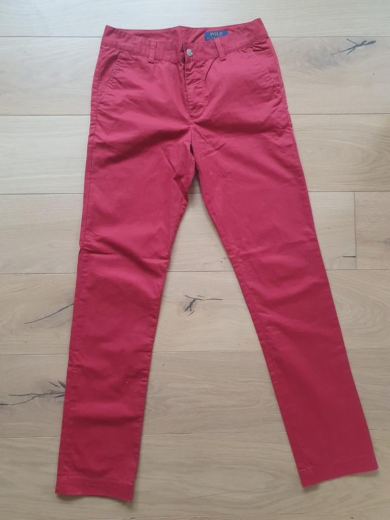 Pantalon rouge Polo Ralph Lauren taille 16 NEUF, Kleding | Heren, Broeken en Pantalons, Ralph Lauren, Nieuw, Overige maten, Ophalen of Verzenden