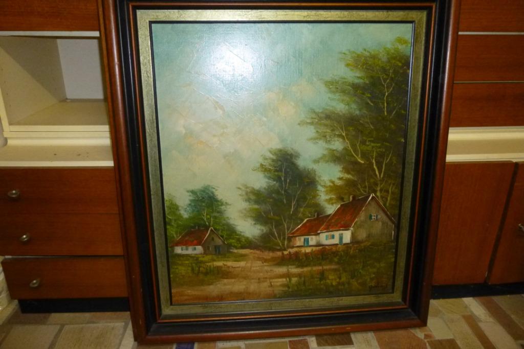 Schilderij, Ophalen