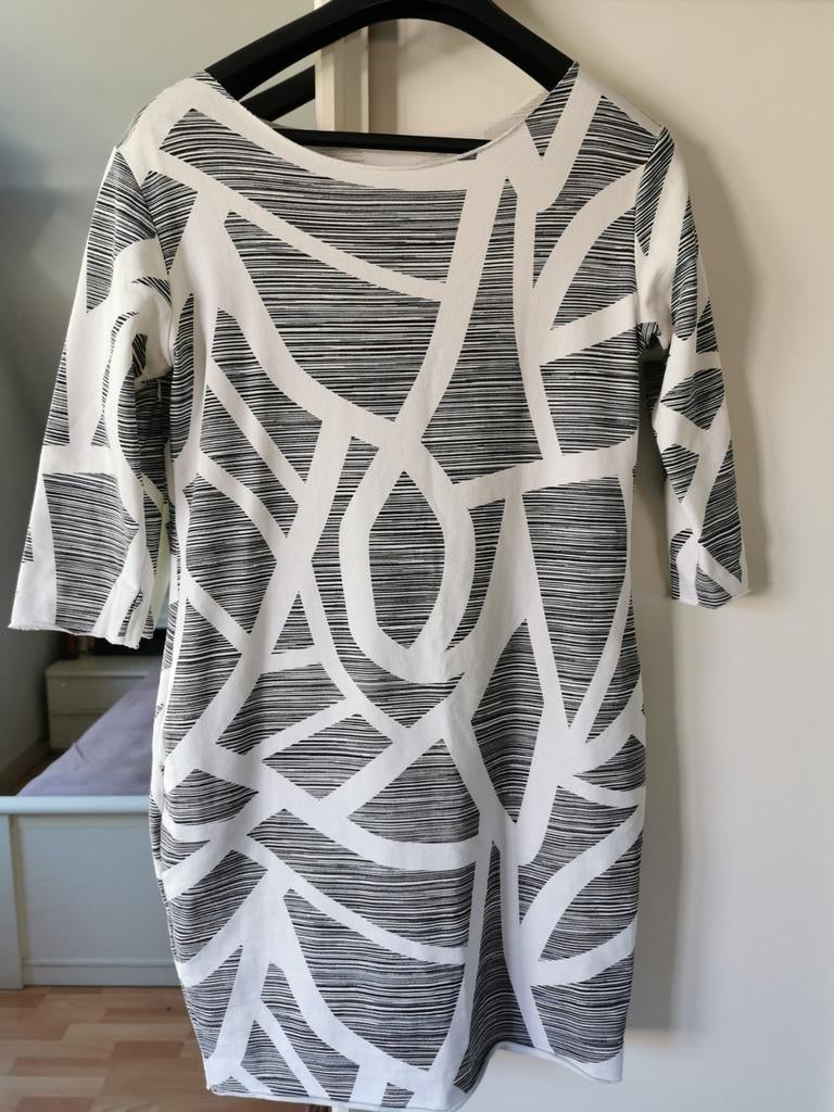 Zomer jurk, Kleding | Dames, Jurken, Ophalen of Verzenden, Zo goed als nieuw, Maat 38/40 (M), Wit