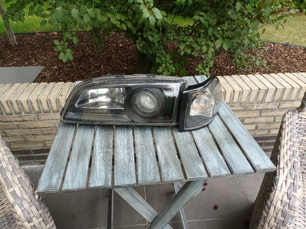 Volvo C70 linker angel eye koplamp en richtingaanwijzer, Enlèvement ou Envoi, Utilisé, Volvo