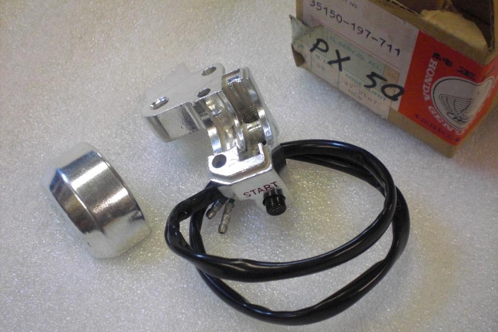 Honda PX PXR PXL 50 manet startknop NOS, Vélos & Vélomoteurs, Enlèvement ou Envoi, Neuf, Autres types, Honda