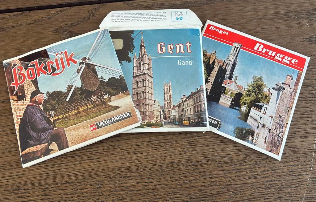 Viewmaster schijfjes, Antiek en Kunst, Ophalen of Verzenden