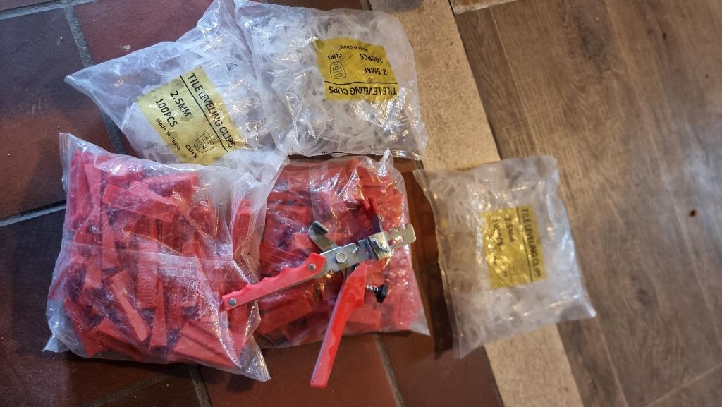 Tegel levelling set, Doe-het-zelf en Bouw, Ophalen of Verzenden, Zo goed als nieuw