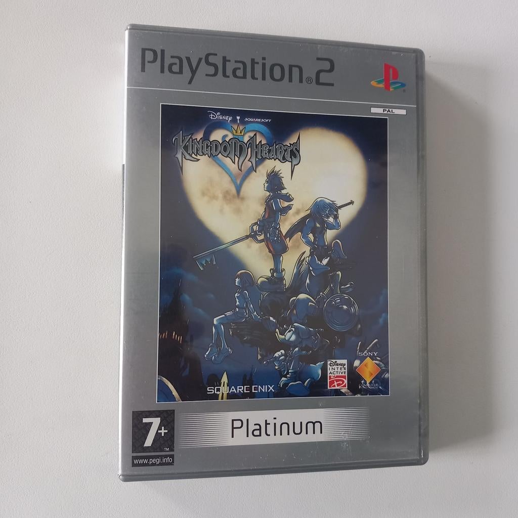 Kingdom Hearts platinum playstation 2 pal, Games en Spelcomputers, Ophalen of Verzenden, Zo goed als nieuw