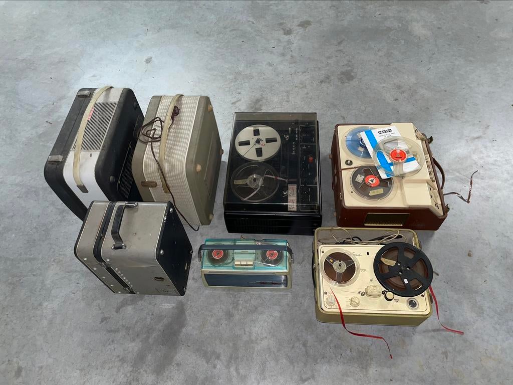 Lot bandopnemers , Philips, grundig, siera ,uher, protos, Enlèvement