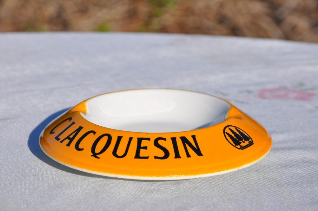 §  cendrier publicitaire ogeval clacquesin, Enlèvement ou Envoi, Utilisé, Autres types