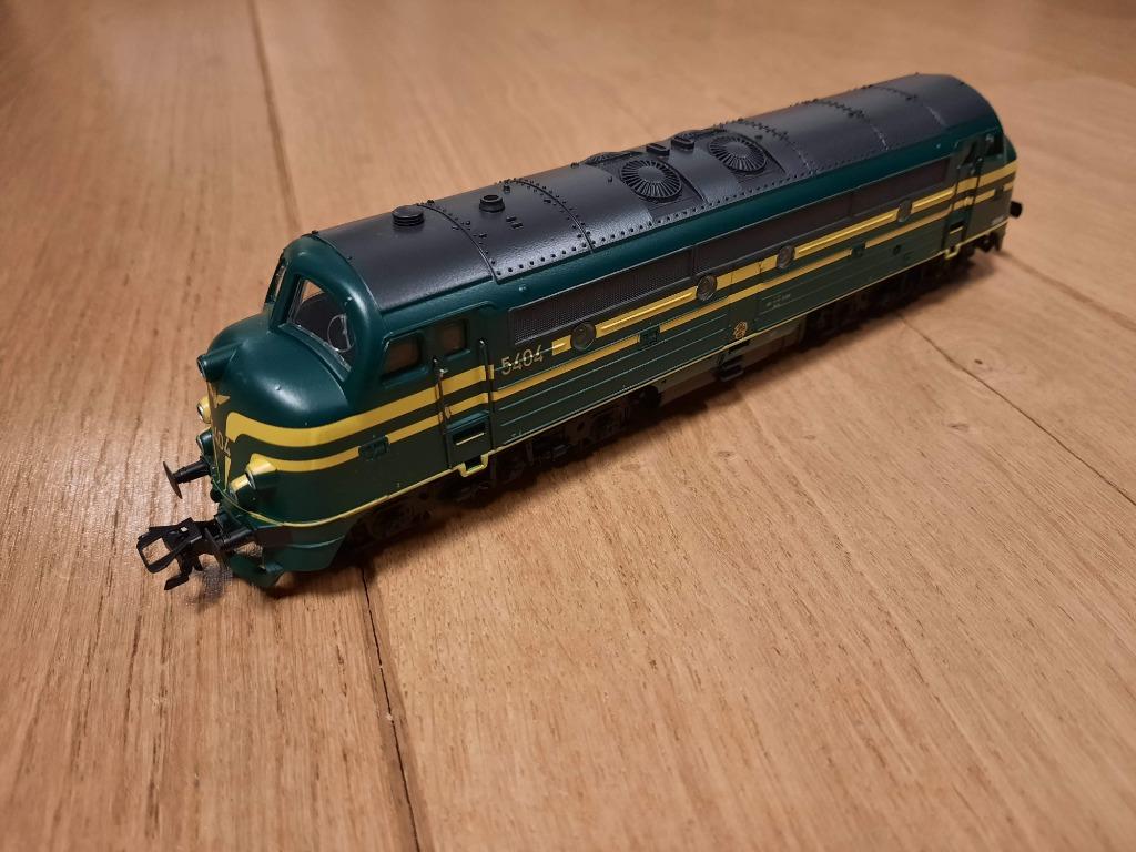 Märklin 37663 - locomotive diesel 5404 - SNCB, Hobby en Vrije tijd, Modeltreinen | H0, Zo goed als nieuw, Locomotief, Wisselstroom
