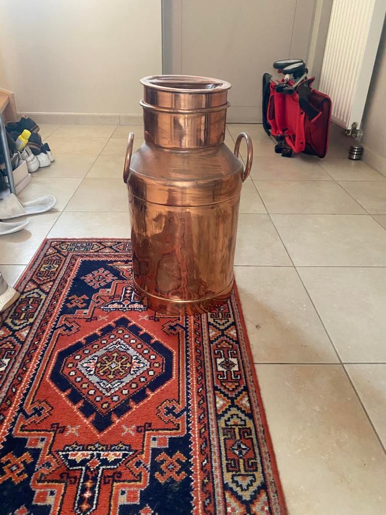 Koperen ketel, Ophalen, Koper